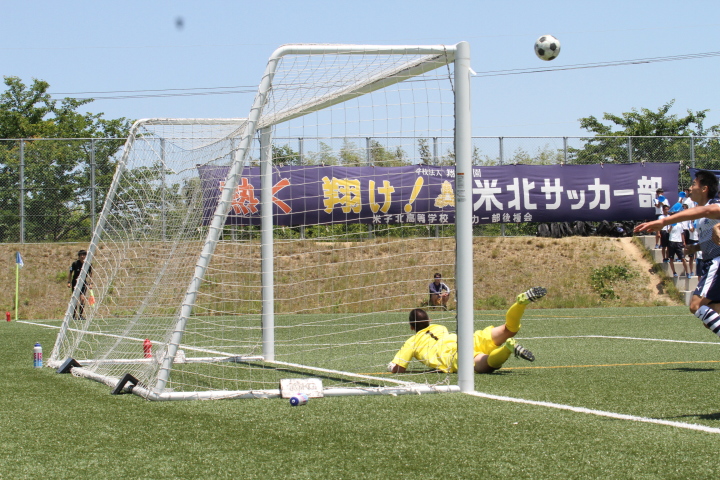 第52回 鳥取県高等学校総合体育大会 サッカー競技の部 準々決勝戦