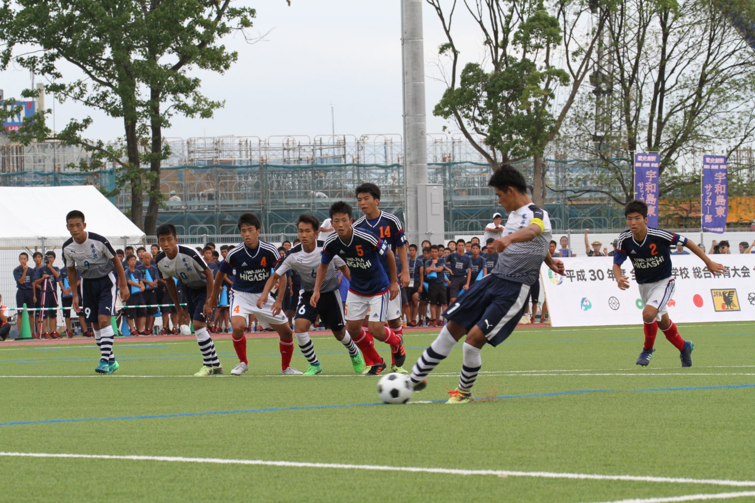 平成30年度全国高校総合体育大会 サッカー競技大会 米子北高等学校