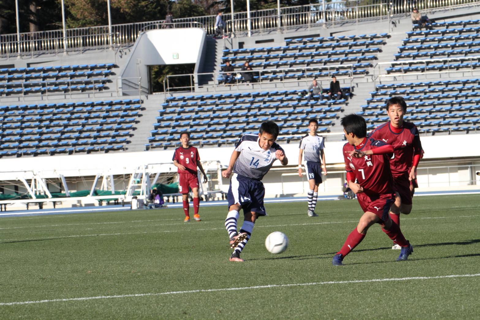 ご声援感謝 第97回全国高校サッカー選手権大会 米子北高等学校