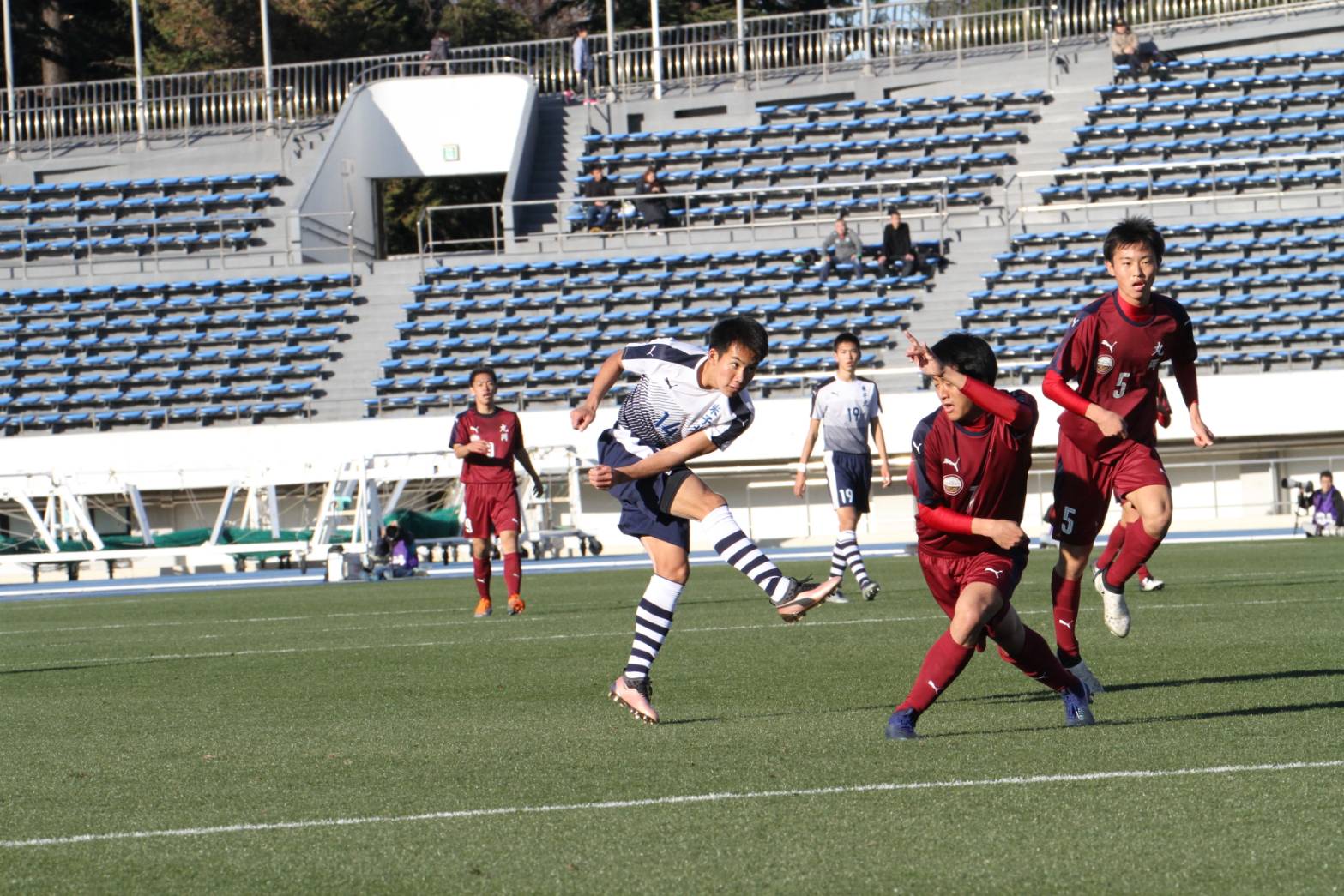 ご声援感謝 第97回全国高校サッカー選手権大会 米子北高等学校