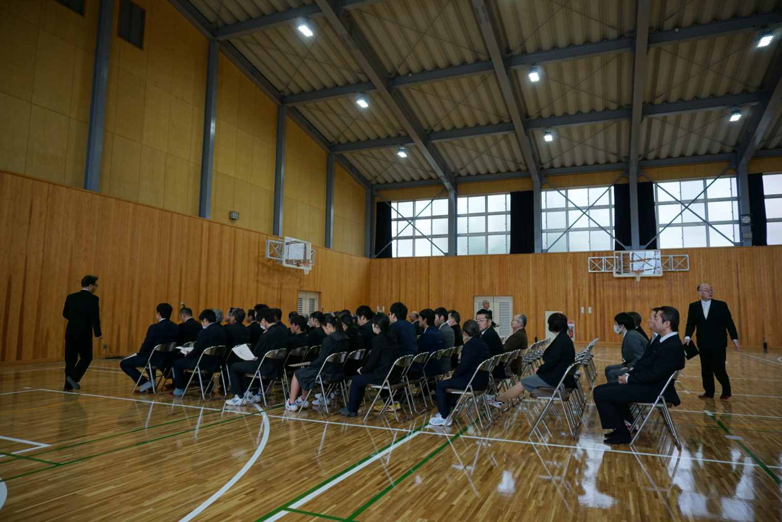 新第一体育館・武道館・体操練習場 落成式