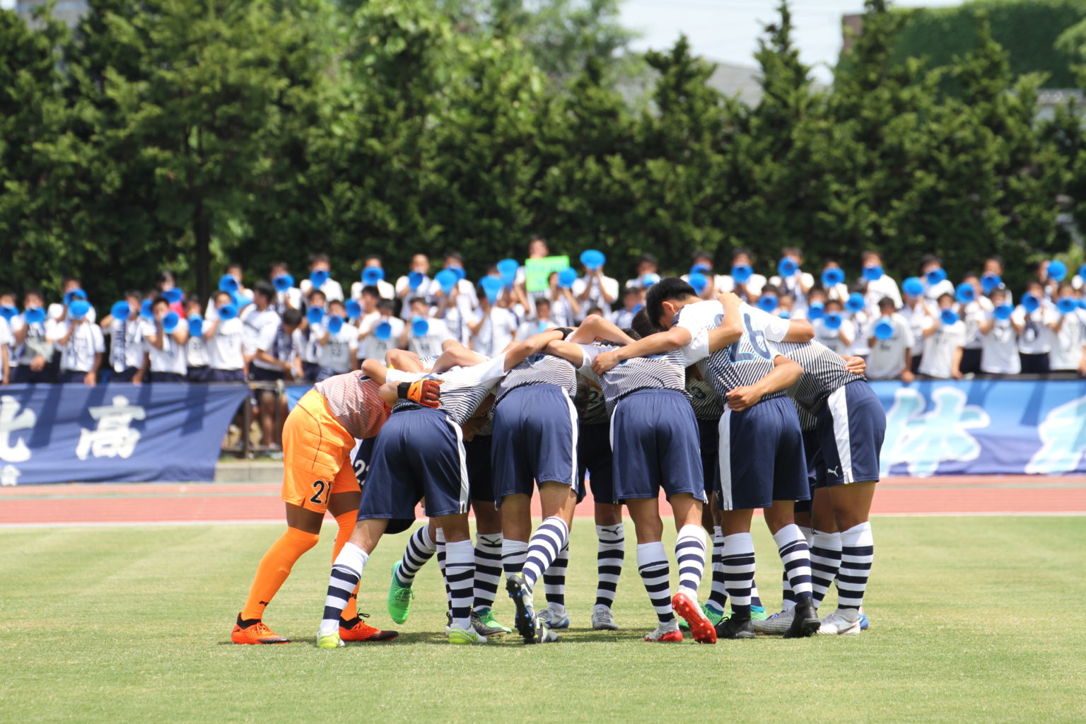 第54回 鳥取県高校総合体育大会 サッカー競技の部 １２連覇に王手！