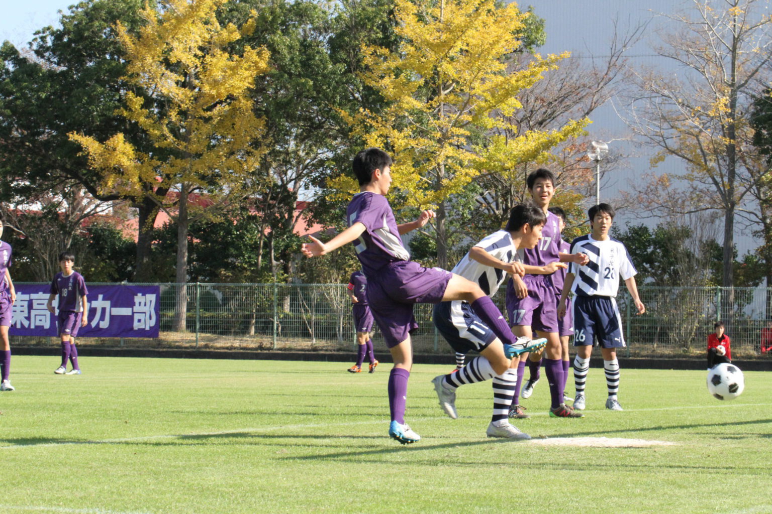 第54回 鳥取県高校サッカー新人戦 １２連覇に王手 米子北高等学校