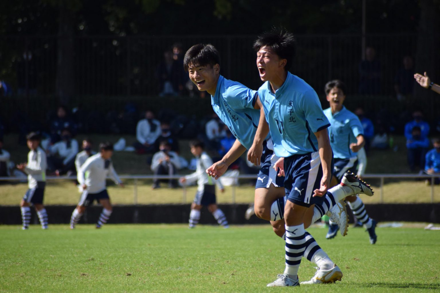 サッカー：10/25・鳥取城北戦 試合結果