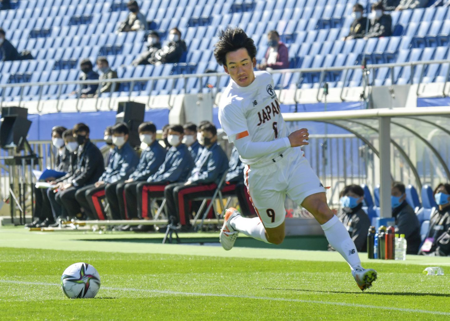 サッカー：日本高校選抜 NEXT GENERATION MATCH