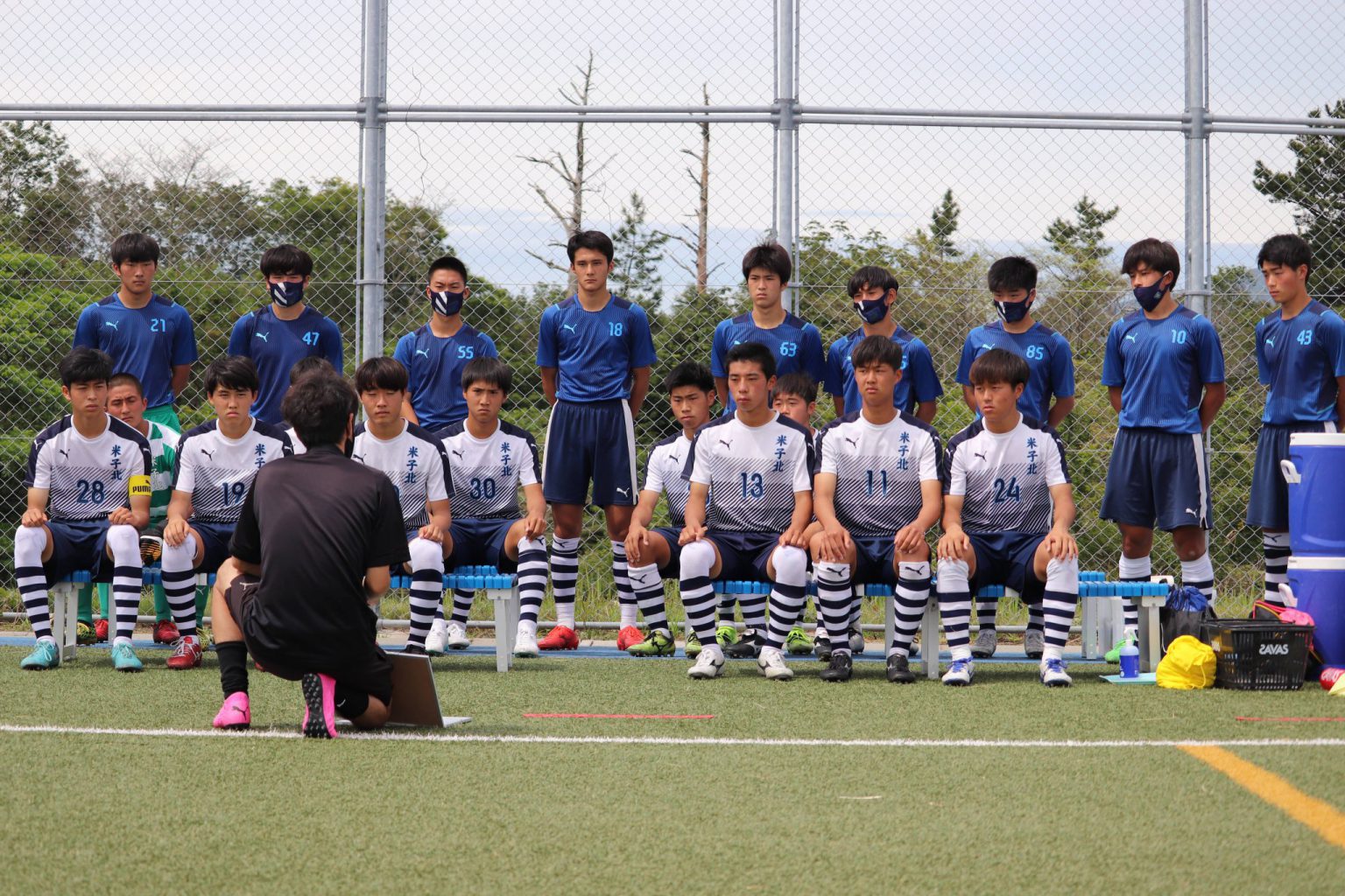 サッカー:県高校総体 準々決勝 6/3 鳥取敬愛戦