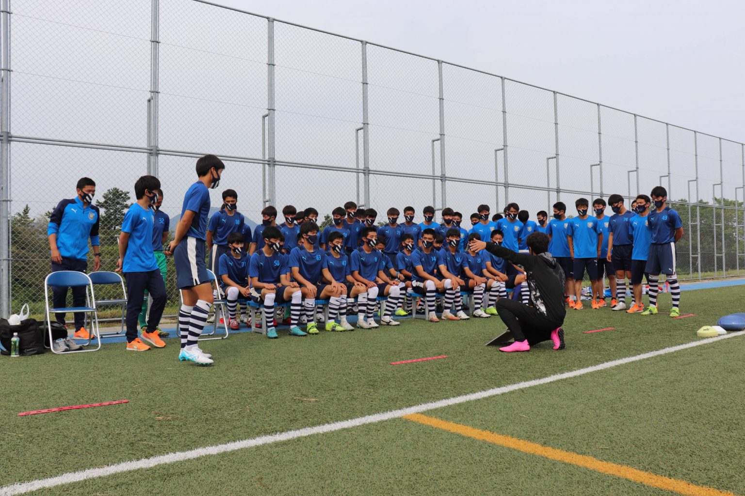 サッカー 県高校総体2回戦 6 2 鳥取商業戦 米子北高等学校