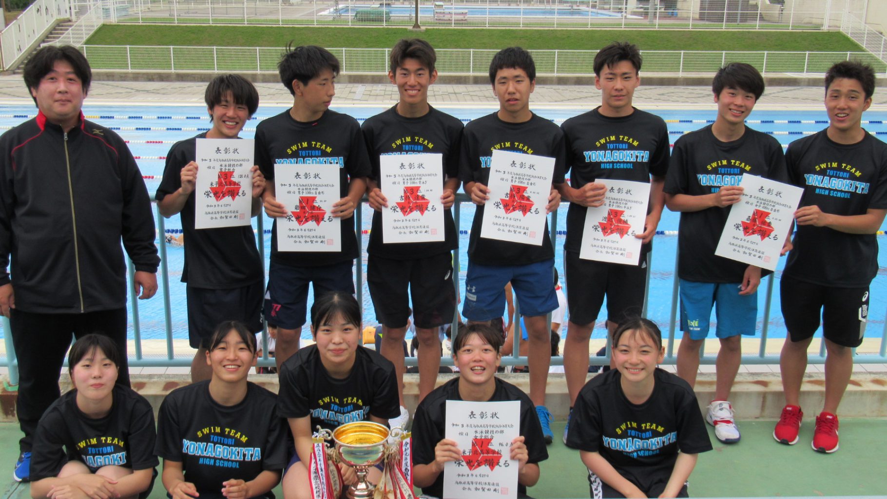 鳥取県高等学校総合体育大会水泳競技（競泳）の部
