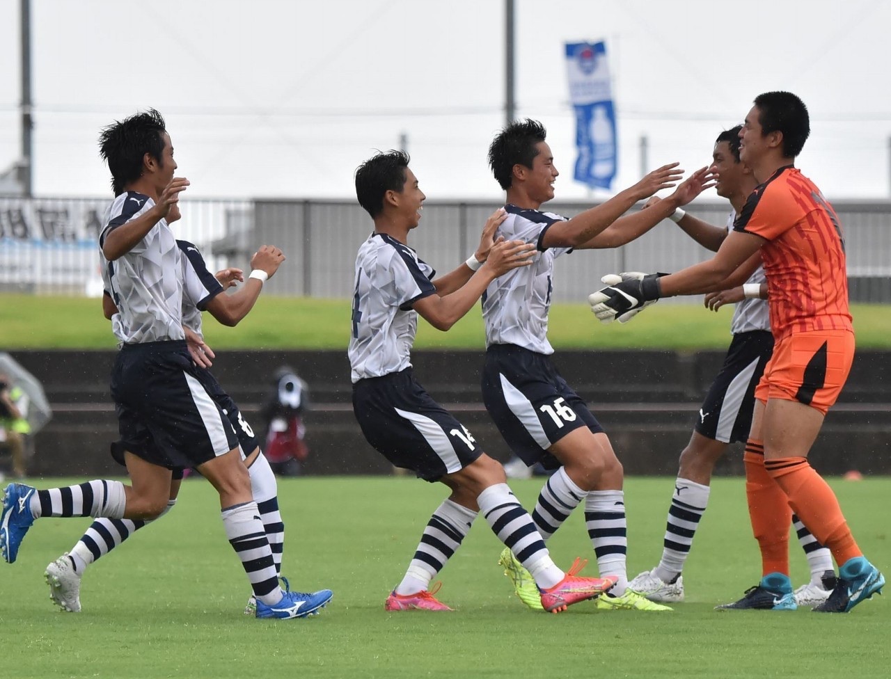 サッカー：インターハイ 1回戦 8/14 帝京戦 試合結果