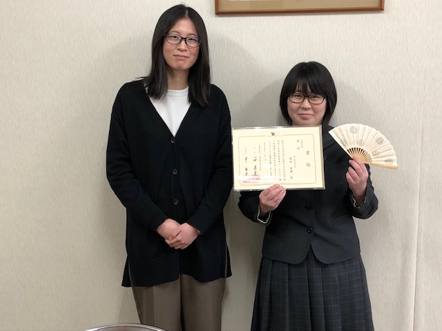 茶道部　受賞報告「第４４回学校茶道エッセイ」